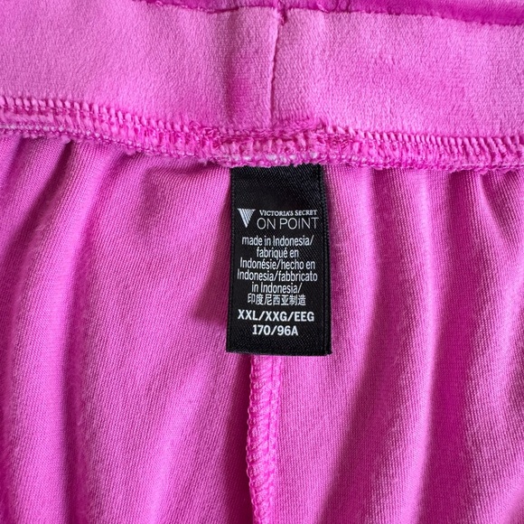 Victoria's Secret Pink Velour Sweatpants NWOT - Picture 9 of 9